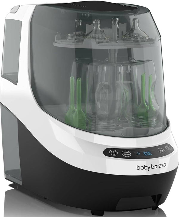 Baby Brezza Bottle Washer Pro Automatic Bottle Washer Sterilizer Dryer 60 Detergent Tablets