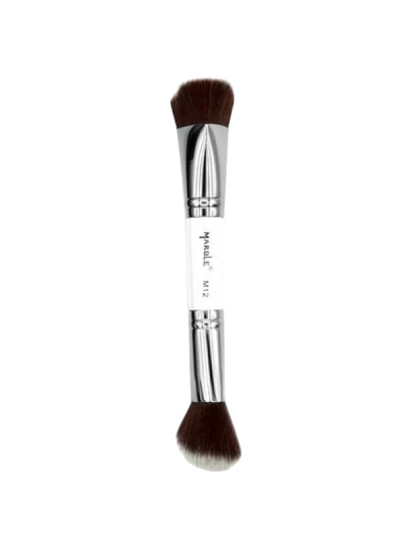 Marble M12 Double-Ended Face Brush, Foundation and Contour Brush