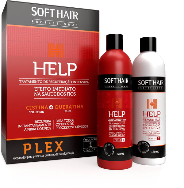 SOFTHAIR Cistina & Keratin Plex Hair Treatment Kit, Strengthening Cream, 25 ml