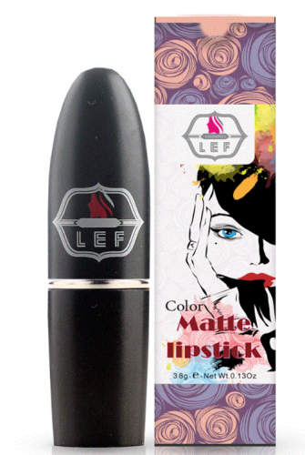 Lef Velvet Matte Lipstick Matte Finish Shade 24