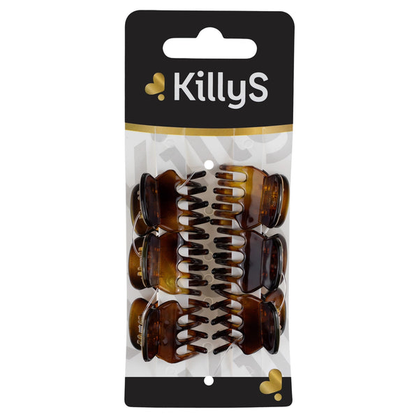 KillyS Hair Clips Sectioning Clips Smooth Teeth Mix Color 6 Pieces