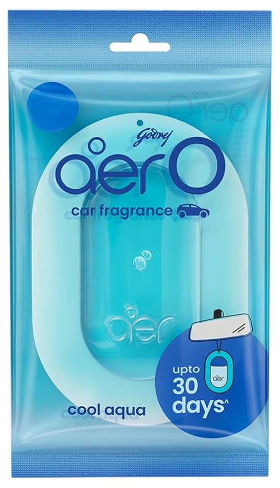 Godrej aer O Car Pocket Air Freshener Cool Aqua 7.5 ml