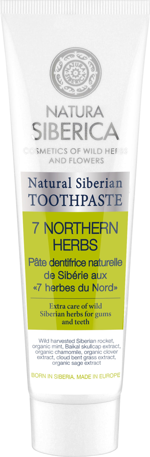 Natura Siberica Natural Siberian Toothpaste 7 Northern Herbs Fresh Breath 100 g