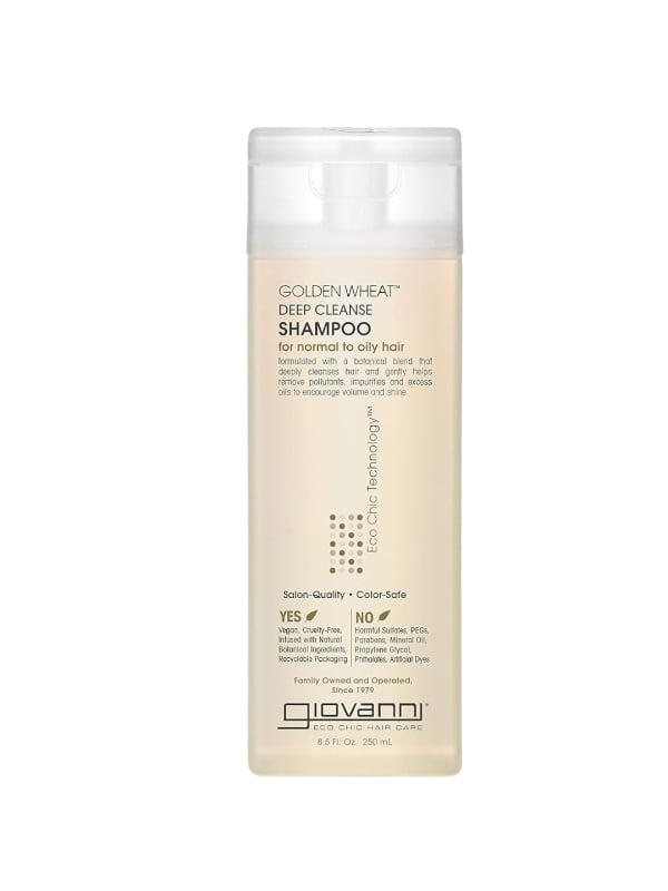 Giovanni Golden White Deep Cleansing Shampoo Plant-Based Formula 250 ml
