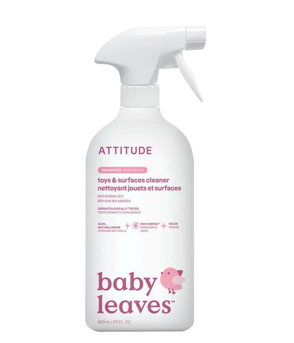 ATTITUDE Toy & Surface Cleaner Unscented Plant- and Mineral-Derived Formula