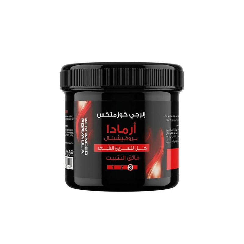 Energy Cosmetics Ultimate Hold Hair Styling Gel Strong Hold Natural Finish 500ml