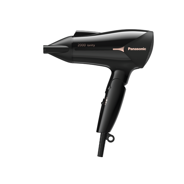 Panasonic Hair Dryer 2000W 3-Speed Ionic Dryer with Foldable Design and Concentrator Nozzle EH-NE66-K685