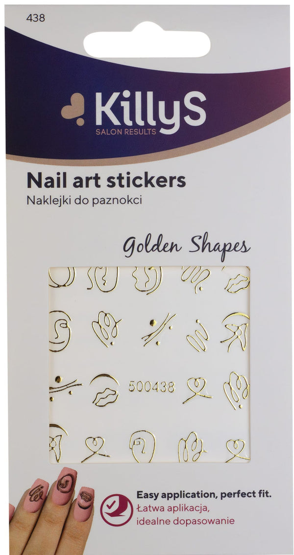 KillyS Jewelry Nail Stickers Assorted, Self-Adhesive Nail Art, 1 Pc