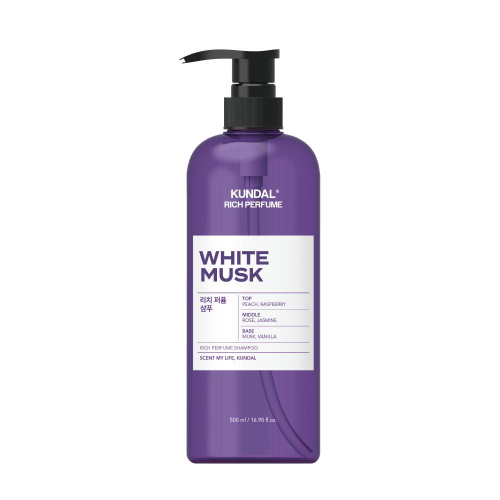 Kundal Rich Perfume Shampoo White Musk Scent 500 ml