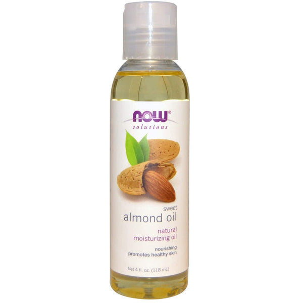 NOW Almond Oil 100% Pure Liquid Hair Oil 118ml