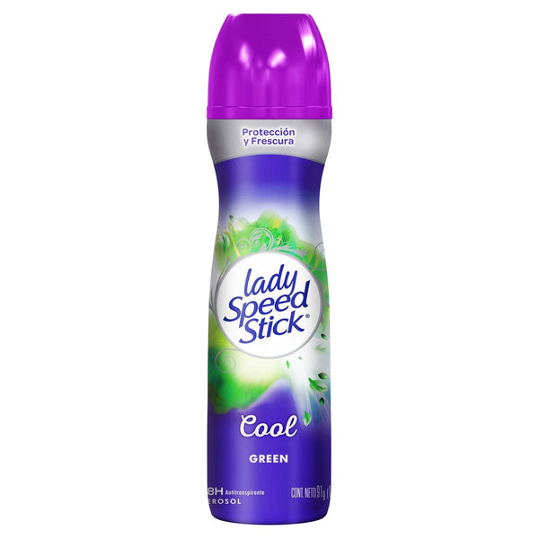 Lady Speed Deo Cool Green Spray Deodorant Refreshing Scent