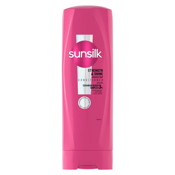 Sunsilk Strength & Shine Conditioner, Cera-Gloss Complex, 340 ml