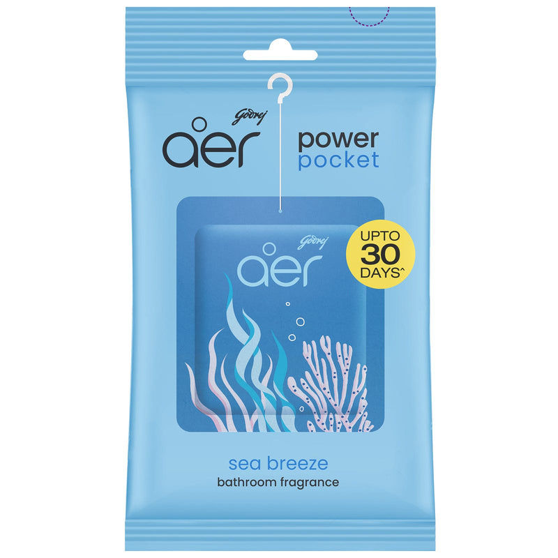 Godrej Air Pocket Home Bathroom Air Freshener Sea Breeze 10g