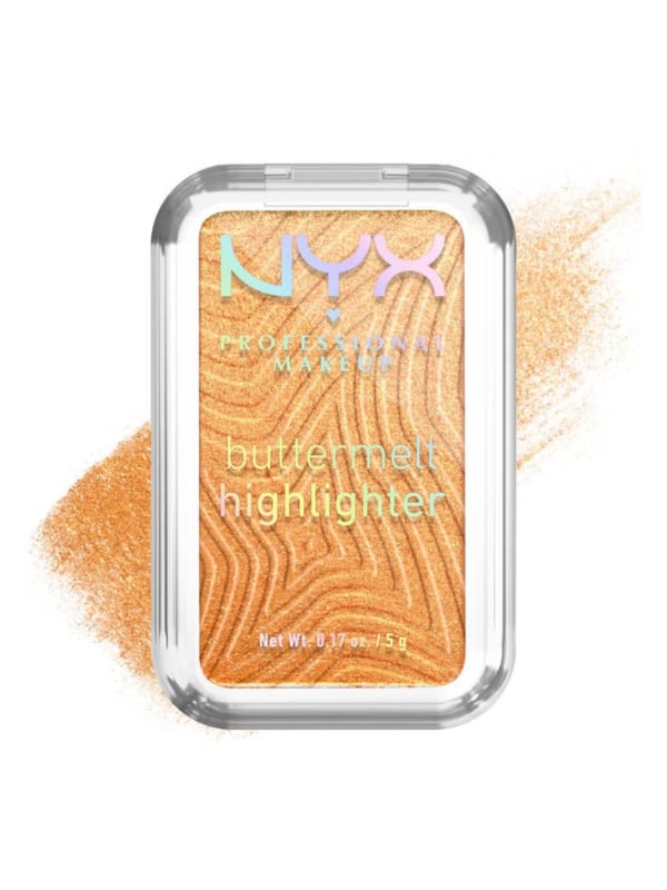 NYX Professional Makeup Buttermelt Highlighter Powder Luminous Finish Shade 30 Butta Bling 5g