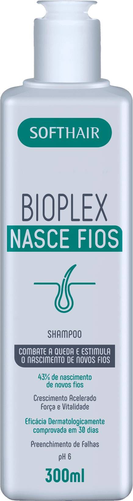 SOFTHAIR Bioplex Shampoo Liquid Deep Cleansing Biotin Caffeine B Vitamins 300 ml