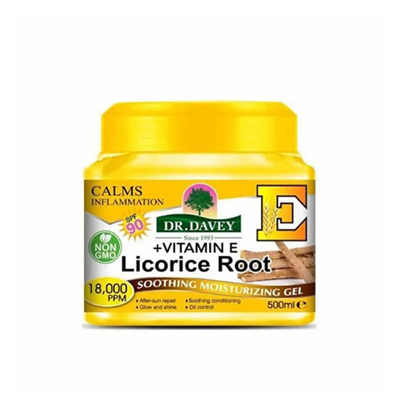 Dr. Davey Soothing Moisturizing Gel Licorice Vitamin E SPF 90 500 ml