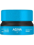 AGIVA Hair Styling Cream, Medium Hold, Water-Based Shiny Natural Finish, 155 ml