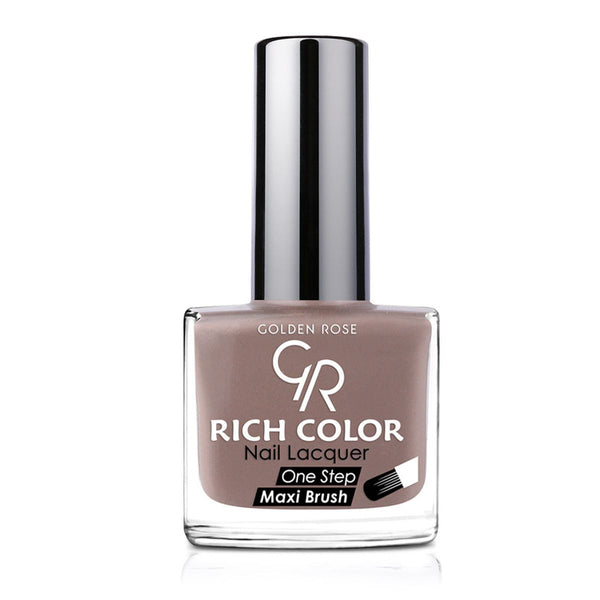 Golden Rose Rich Color Nail Lacquer Vibrant Pigmented Smooth Finish Nail Polish