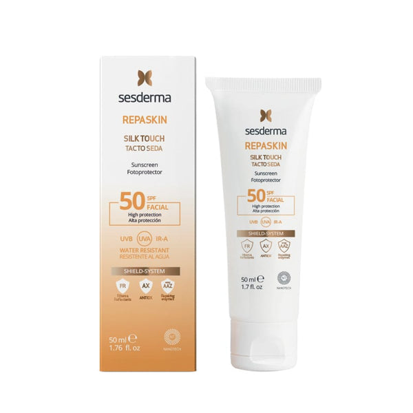 Sesderma Silk Touch Sunscreen SPF 50 Lightweight Water-Resistant 50ml