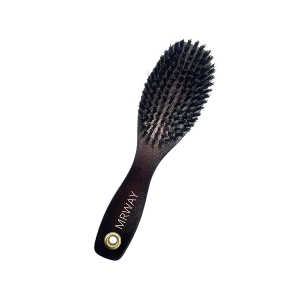 Marwai Large Wooden Detangling Hairbrush Flexible Bristles All Hair Types