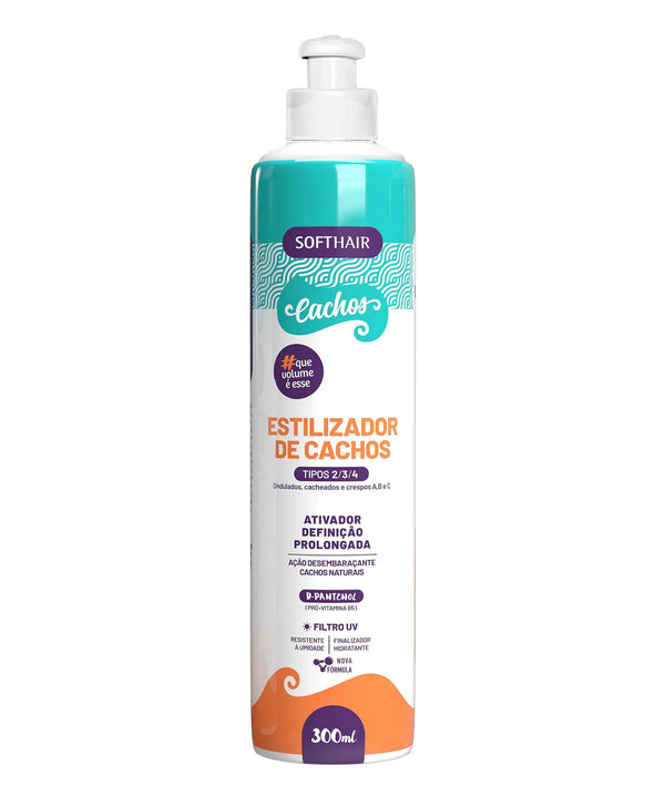 Softhair Curl Activator Cream Pantenol Vitamin B5 Curly Hair 300 ml