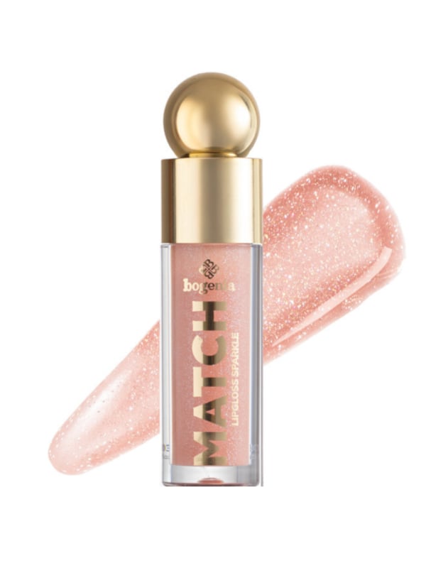 Bogenia Match Liquid Lipstick Glossy Shimmer Finish Vitamin E Shade 003