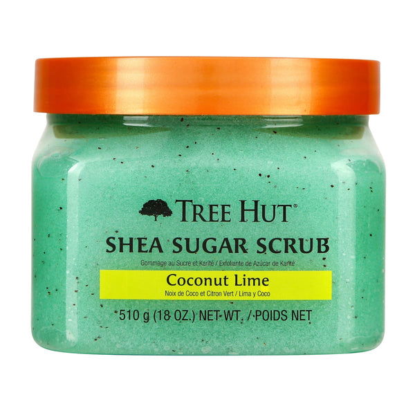 Tree Hut Coconut Lime Shea Sugar Scrub Exfoliating Body Scrub 510 g