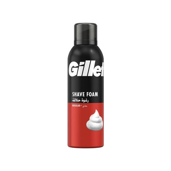 Gillette Regular Shaving Foam Moisturizing Facial Shave Foam 200 ml