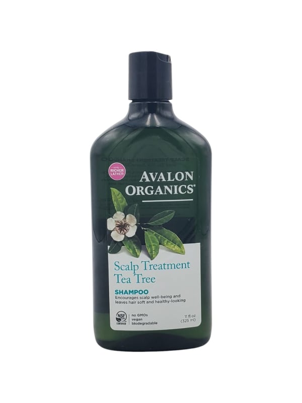 Avalon Organics Tea Tree Scalp Therapy Shampoo Plant-Based Formula 325 ml