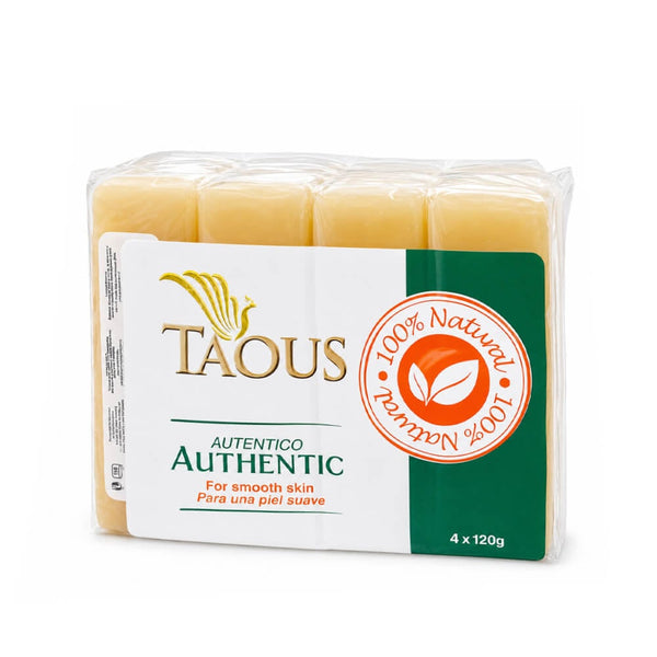 Taous Moroccan Soap with Moisturizer Deep Cleansing Body Soap 4 x 120 g