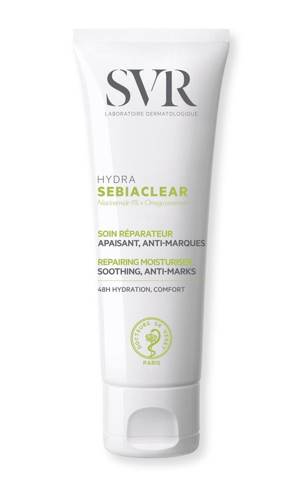 SVR Sebiaclear Hydra Moisturizing Cream, Niacinamide, 40 ml