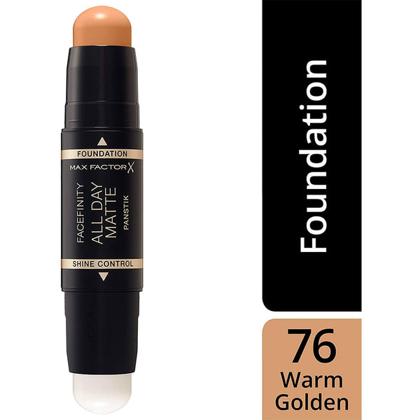 Max Factor Facefinity All Day Matte Panstik Foundation Primer 076 Warm Gold