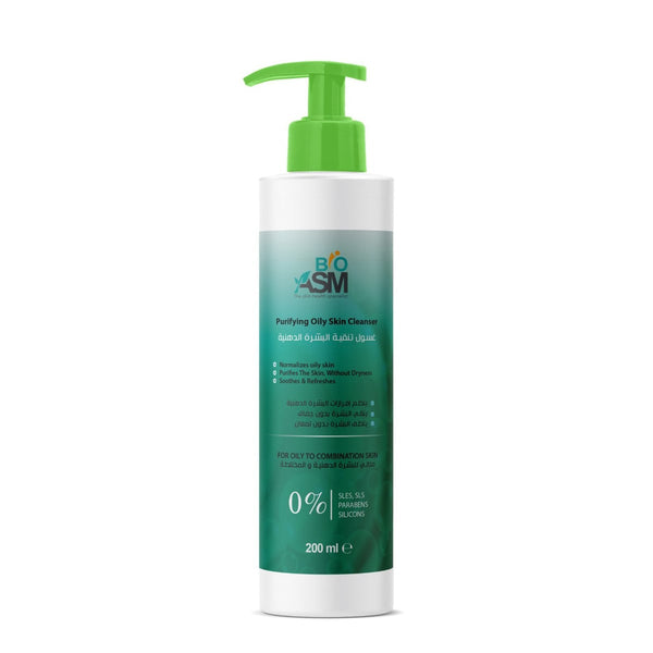 BioASM Purifying Oily Skin Facial Cleanser Refreshing Formula 200 ml