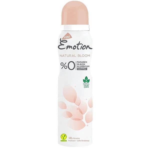 Emotion Natural Bloom Deodorant Spray Aluminum-Free 150 ml