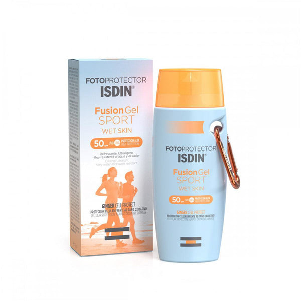 ISDIN Fotoprotector Fusion Gel Sport SPF 50+ Sunscreen, Water-Resistant, 100 ml
