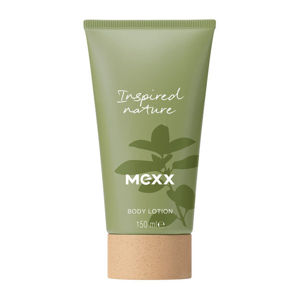 Mexx Inspired Nature Body Lotion Lightweight Moisturizer Bergamot Green Pine Driftwood 150ml