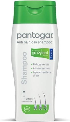 Pantogar Shampoo for Men Keratin Vitamins Amino Acids 200ml