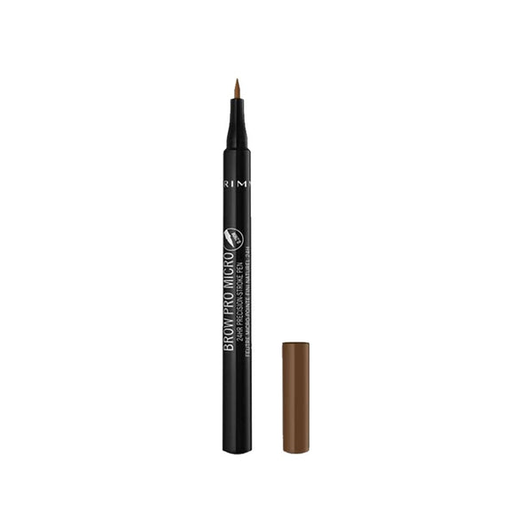 Rimmel London Brow Pro Micro 24hr Precision Stroke Pen Waterproof Honey Brown 002, 1 ml