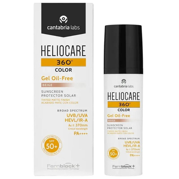 Heliocare 360 Color Gel Oil-Free Tinted Sunscreen SPF50+ Beige 50ml