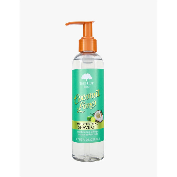 Tree Hut Coconut Lime Moisturizing Shave Oil, Lightweight Non-Greasy Formula, 7.7 fl oz (227 ml)