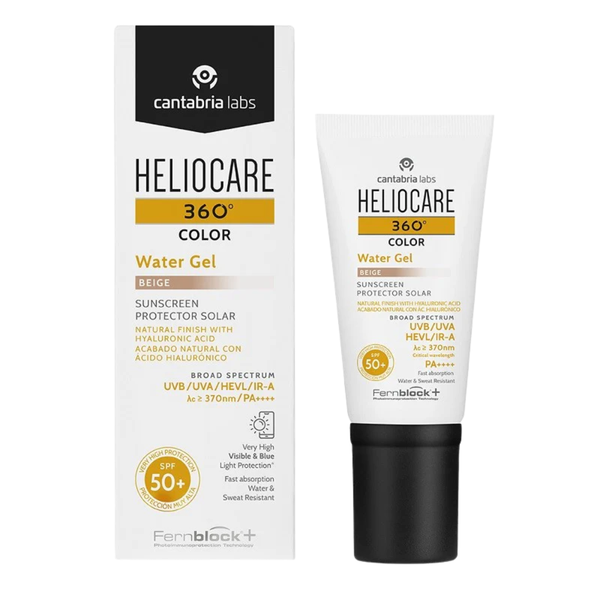 Heliocare 360 Color Water Gel Tinted Sunscreen SPF50+ Beige 50ml