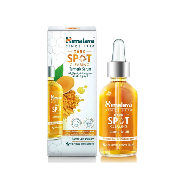Himalaya Dark Spot Clearing Turmeric Serum, 2% Niacinamide & 10% Glycolic Acid, 30 ml