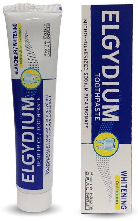 Elgydium Brightening Cool Lemon Fluoride Toothpaste 75 mL