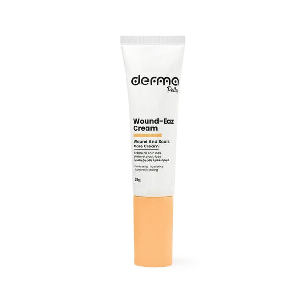 Derma Pella Wound Eaz Cream Hydrating Formula Lightweight Texture