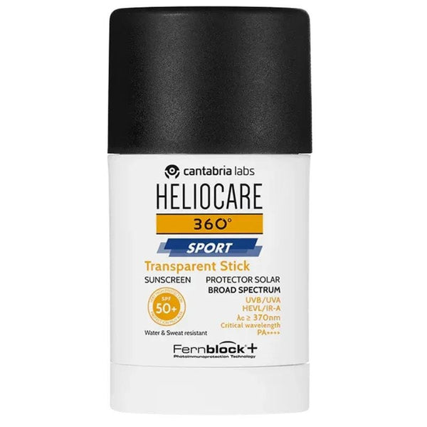 Heliocare 360 Sport Transparent Sunscreen Stick SPF50+ Water-Resistant