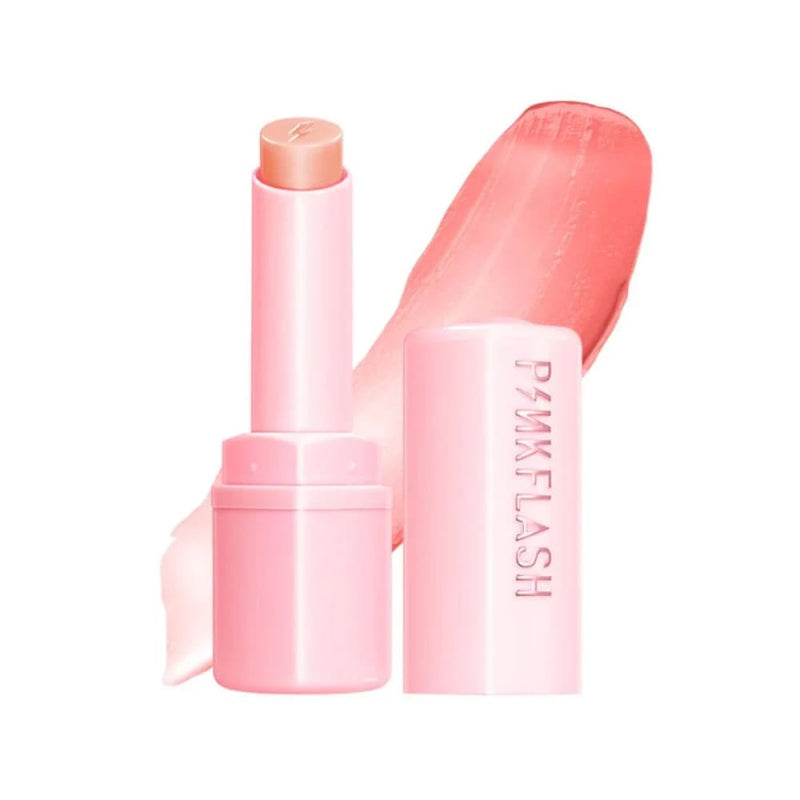 Pink Flash Color Replenishing Lip Balm Deep Hydration Warm Peach Tint OR01