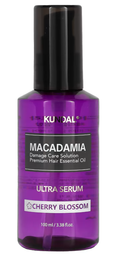Kundal Macadamia Ultra Hair Serum Cherry Blossom Smoothing Frizz Care 100ml