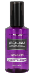 Kundal Macadamia Ultra Hair Serum Cherry Blossom Smoothing Frizz Care 100ml