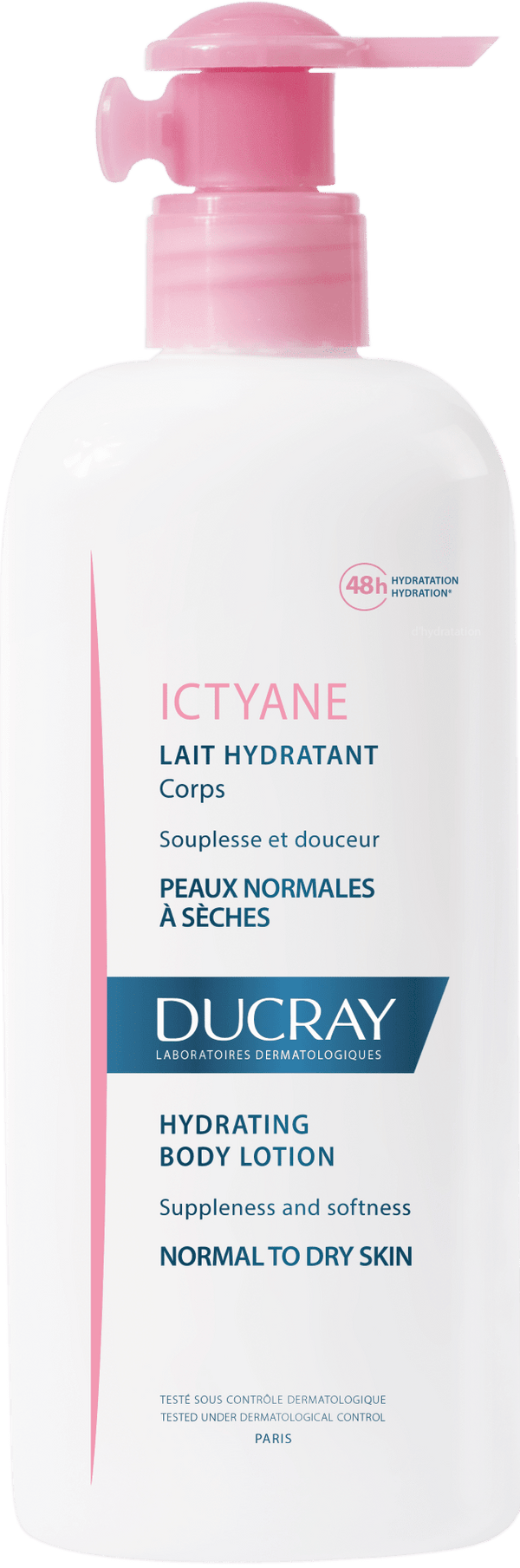 Ducray Ictyane Hydrating Body Lotion Acefylline Abyssinian Oil 400 ml