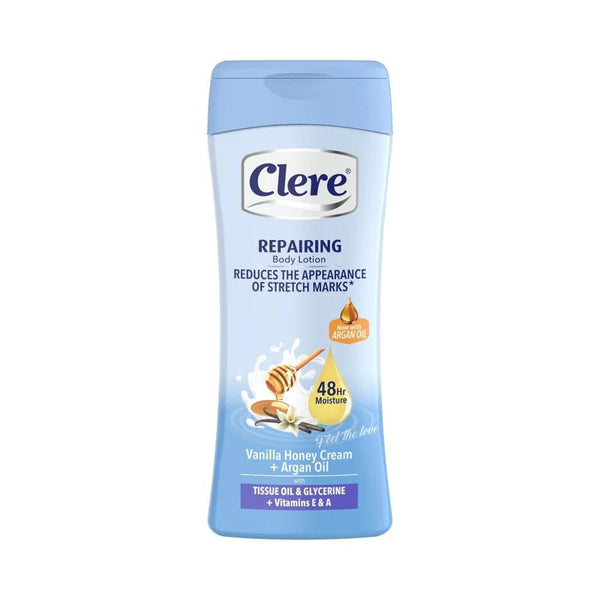 Clere Body Lotion Vanilla & Honey Glycerine Vitamins A & E 400 ml